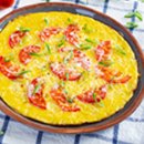 Tomato and Onion Omelet