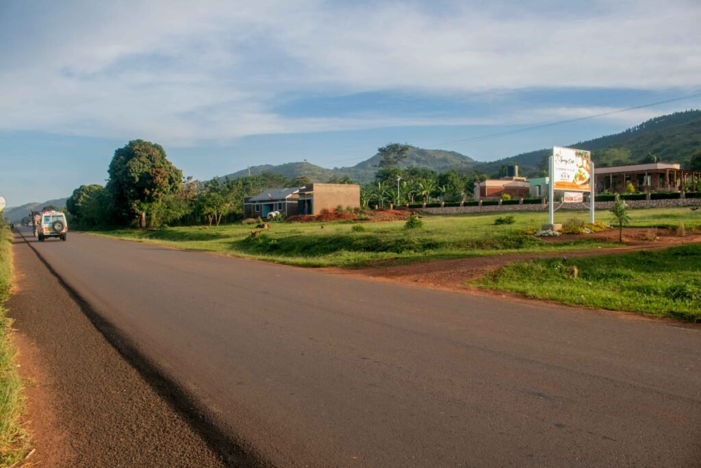 On the Kampala – Hoima Highway